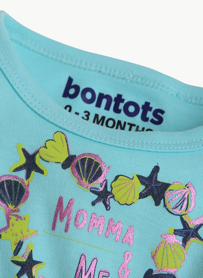 Bontots Infant Girls Organic Cotton Bodysuit - Image 4